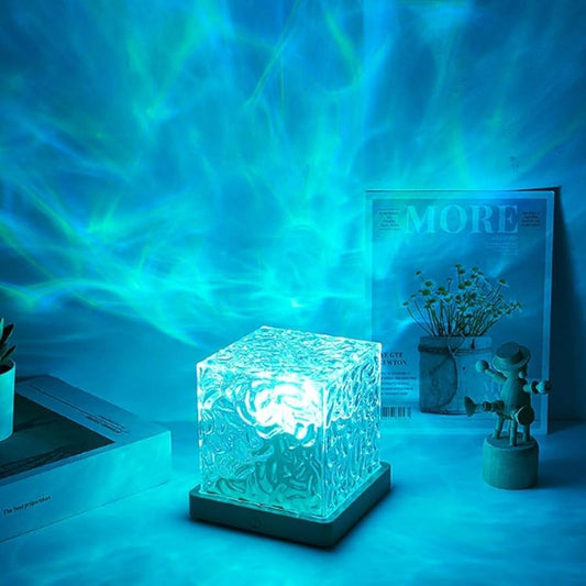 Ocean Crystal Wave Lamp