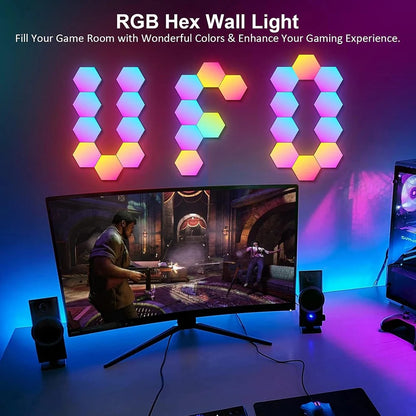 RGB LED Hexagon Light